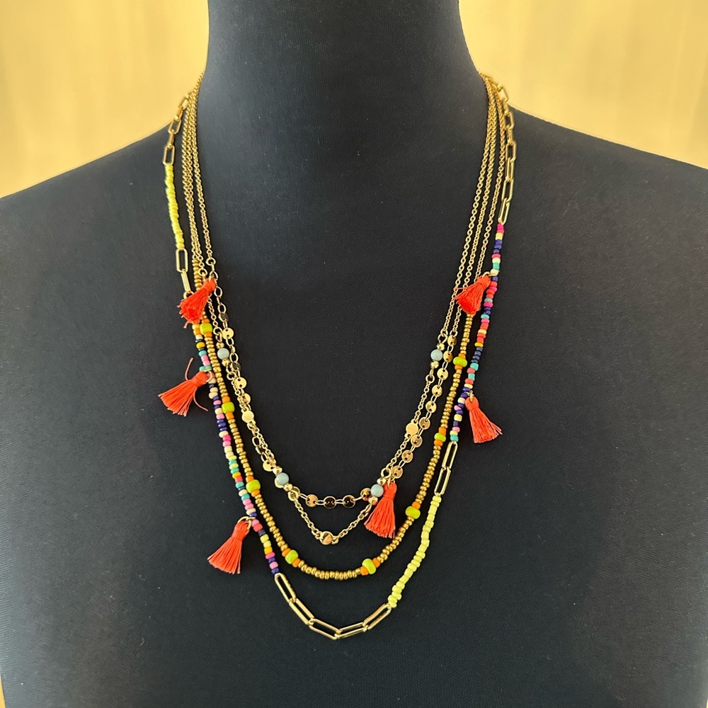 Women’s necklace purchased at Francesca’s.